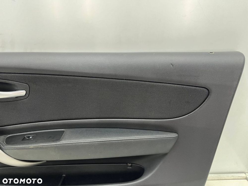 Tapicerka BMW E81 3Drzwi E82 Coupe 04-11r. boczek drzwi prawych przednich pasażera prawy przód - 5