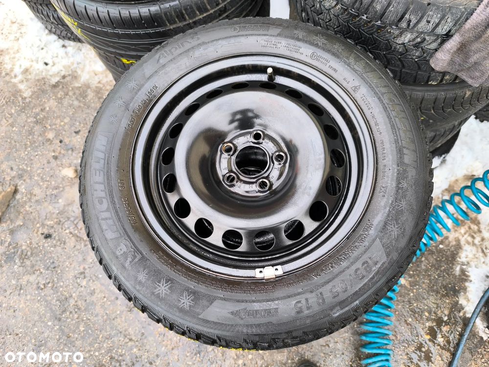 5x100 Felgi Stalowe Stal 15 Koła Zimowe Zima AUDI A1 A3 8L SKODA FABIA IV 4 PRAKTIK SEAT IBIZA V 5 VW POLO VI 6 GOLF IV 4 BORA NEW BEETLE 5mm Legnica ALU-RAD 185/65 - 3