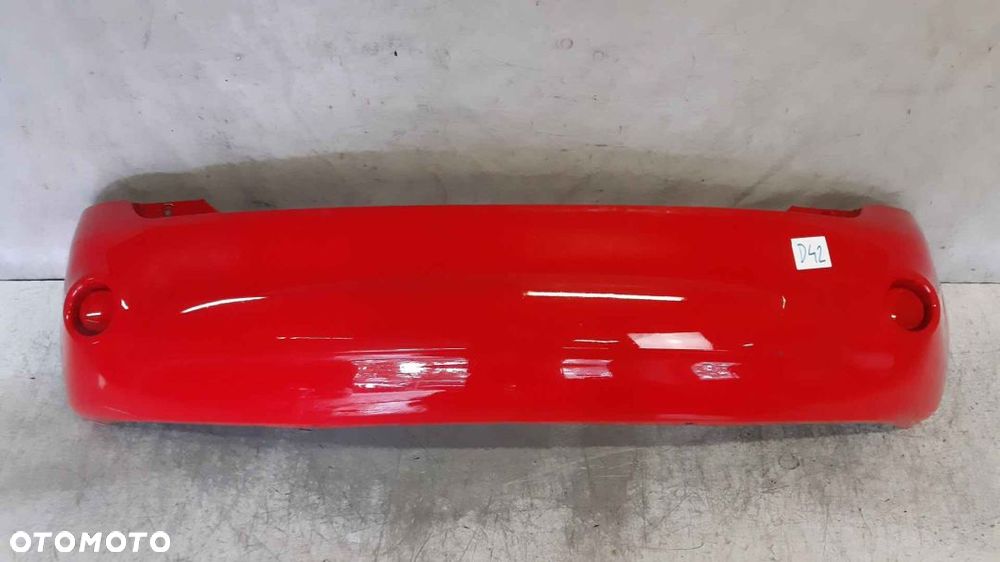 $ ZDERZAK TYŁ TYLNY DO FORD FIESTA MK6 VI LIFT FL HB KOD KOLOR K2 CZERWONY - 1