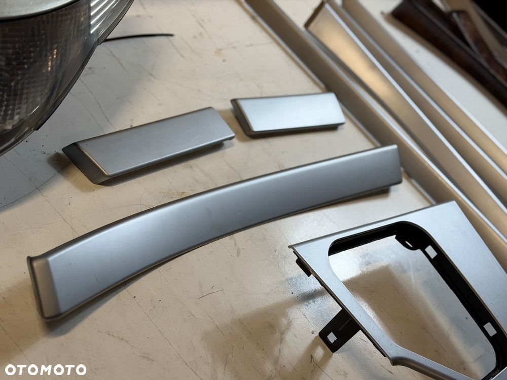 E39 Listwy dekory M pakiet chrom aluminium ozdobne komplet ładne - 3