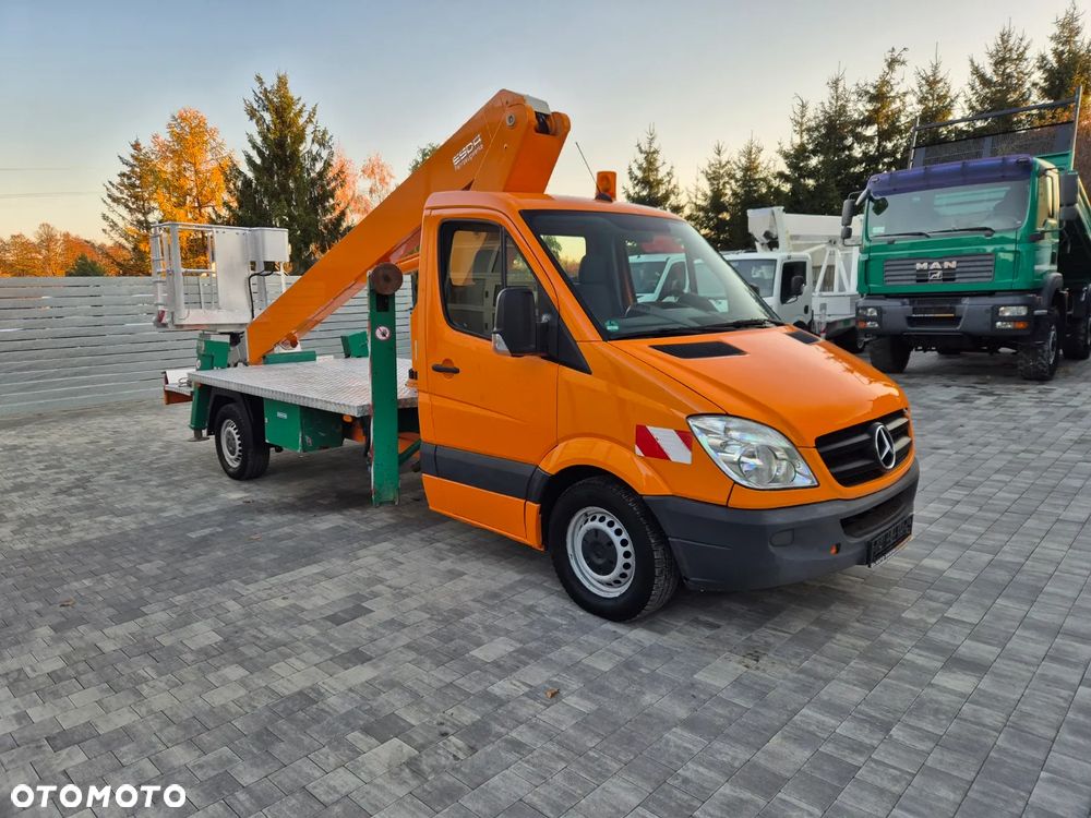 Mercedes-Benz Sprinter 311 CDI Podnośnik koszowy ESDA TL2200 22m Zwyżka z Niemiec - 2