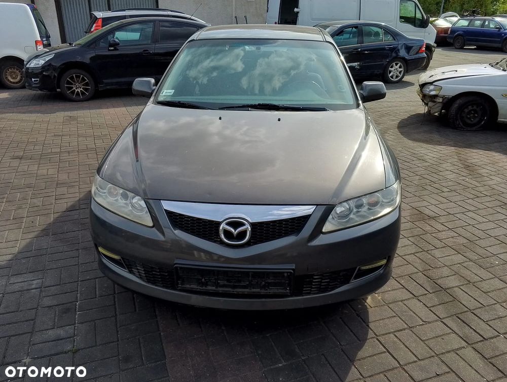 Mazda 6 GG1/GY1 FL (05-07r.) 2.0 D 141KM. Silnik Skrzynia.Cały na części. GWARANCJA !!! Przód Tył Zestaw Komplet Drzwi Klapa Zderzak Błotnik Maska Grill Atrapa Szyba Pas Lampa Lusterko Boczki Fotel Kanapa Kokpit Deska Rozdzielcza Przełącznik Włącznik Sterownik Przewody Wiązka Instalacja Moduł Komputer Czujnik Listwa Pompa Alternator Wtryski Głowica Rozrusznik Kompresor Sprzęgło Dwumas Silnik Skrzynia ABS Klimatyzacji Paliwa Wspomagania Kolektor Turbina Przepustnica Zawór Chłodnica Koło Hak Belka Sanki Zawieszenie Mcpherson Półoś Amortyzator Wydech Tłumik Zacisk Most - 2