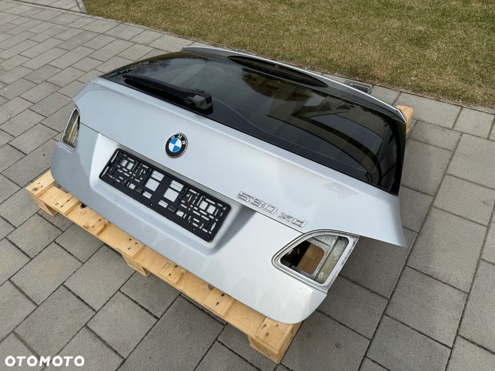 KLAPA BAGAŻNIKA BMW E61 TITANSILBER 354 SZYBA E60 KOMBI TOURING - 11