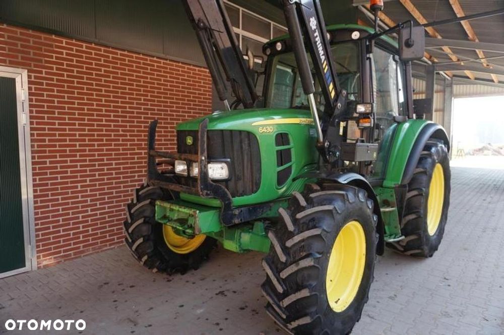John Deere John Deere 6430 ładowacz czołowy trima CIĄGNIK FARMOWY ,2008 - 4