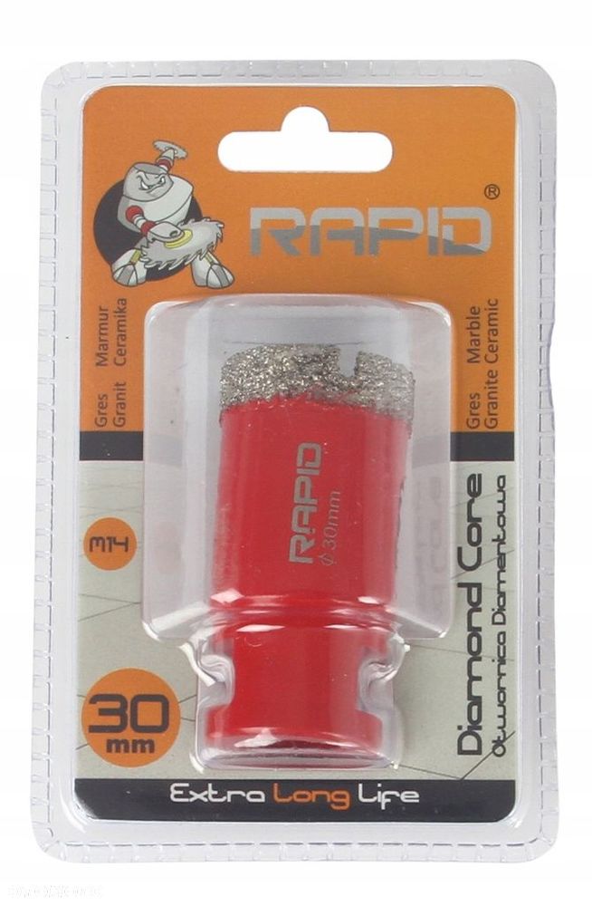 OTWORNICA DIAMENTOWA KORONA WIERTŁO DO GRESU 30mm - 7
