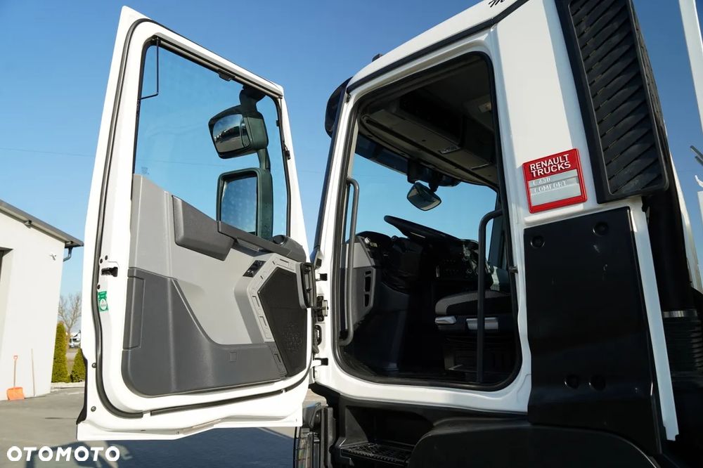Renault C 430 / 6x4 / SKRZYNIOWY 7,2 M + HDS FASSI F215A / WYSÓW 10 M / STEROWANIE RADIOWE / WIDŁY / ROTATOR - 28