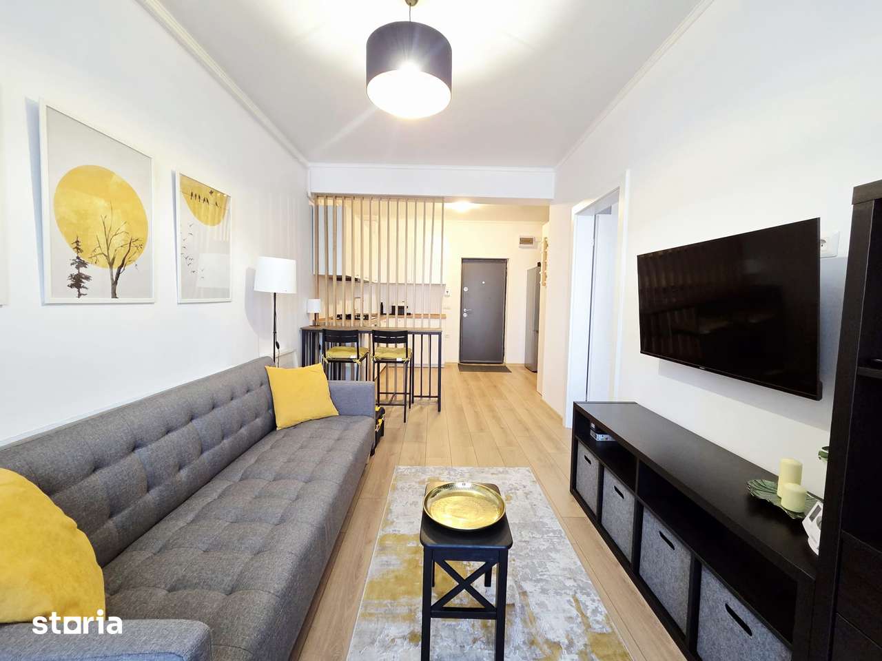 Apartament cochet 2 camere Complex Arcada mobilat nou si modern - Imagine principală: 2/9