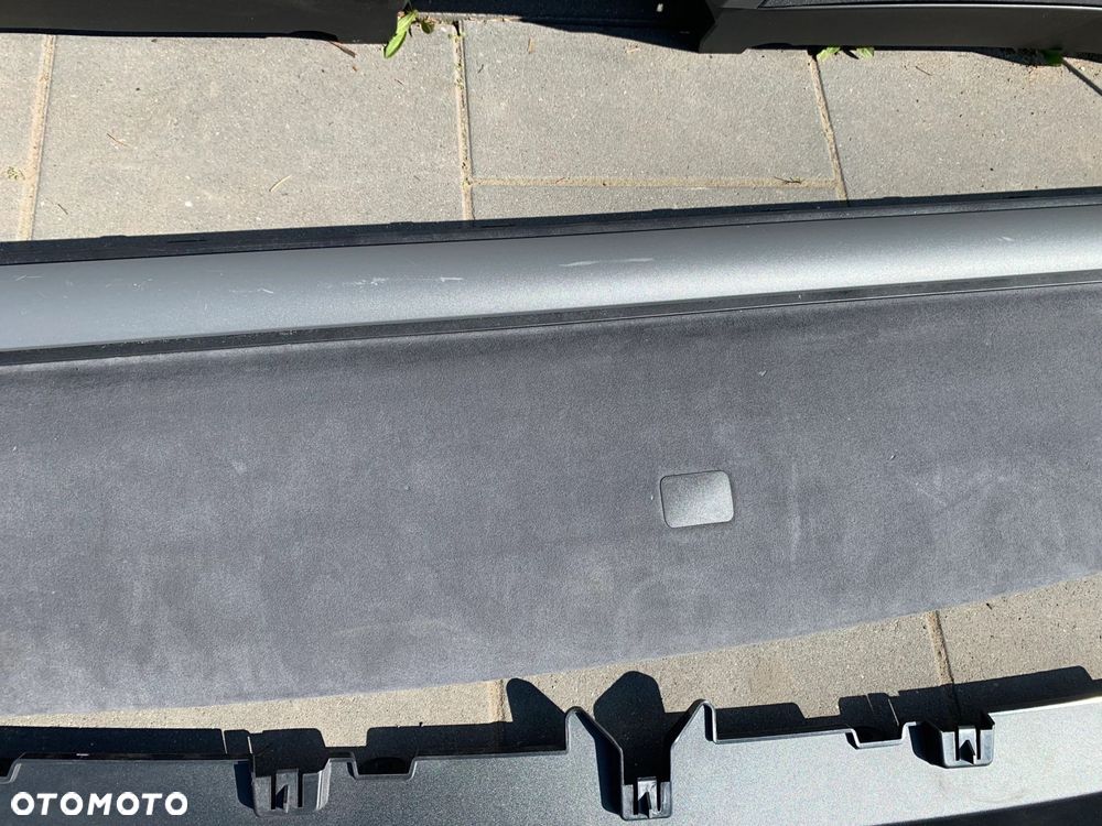 PÓŁKA TYLNA ROLETA ELEKTRYCZNA PODSZYBIE BMW 7 G70 ALCANTARA 5A20E41 - 6