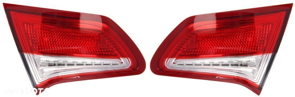 Citroen C4 10-15 Lampa Tylna Wewnętrzna NOWA