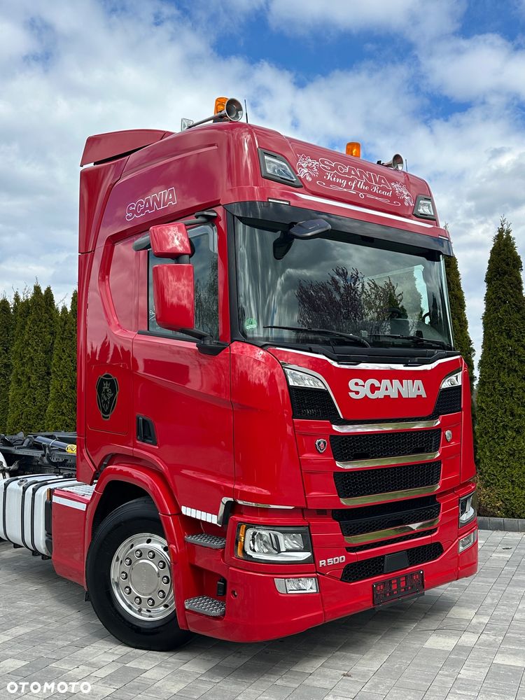 Scania / R500 / 6X2 / HAKOWIEC / Oś-SKRĘTNA-PODNOSZONA / - 10