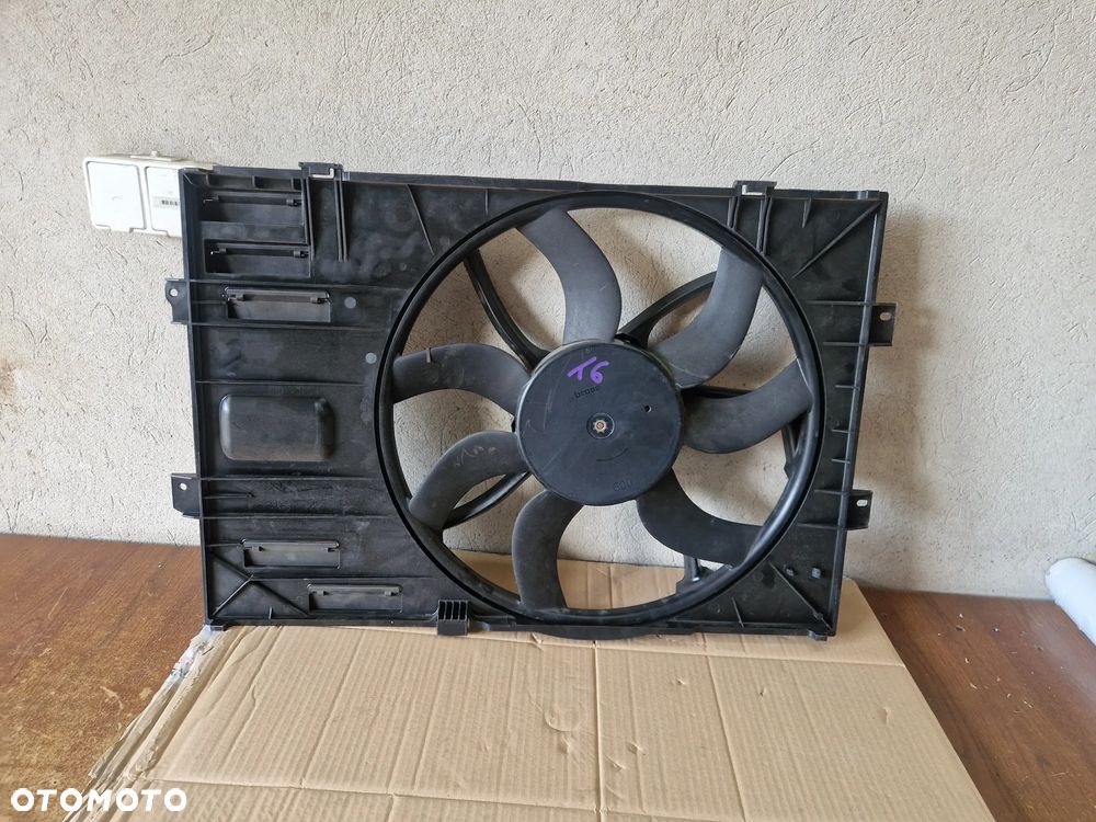 WENTYLATOR CHŁODNICY VW T5 LIFT VW T6 7E0121205A - 4