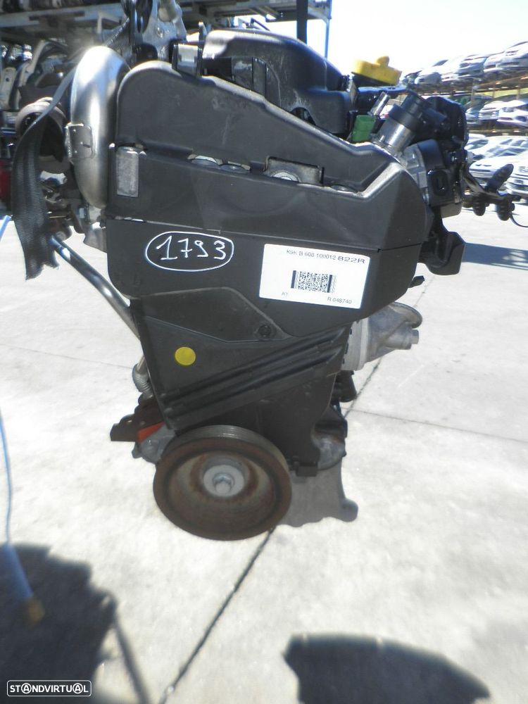 Motor K9K608 RENAULT CLIO 4 2013 1.5DCI 90CV 5P BRANCO - 4