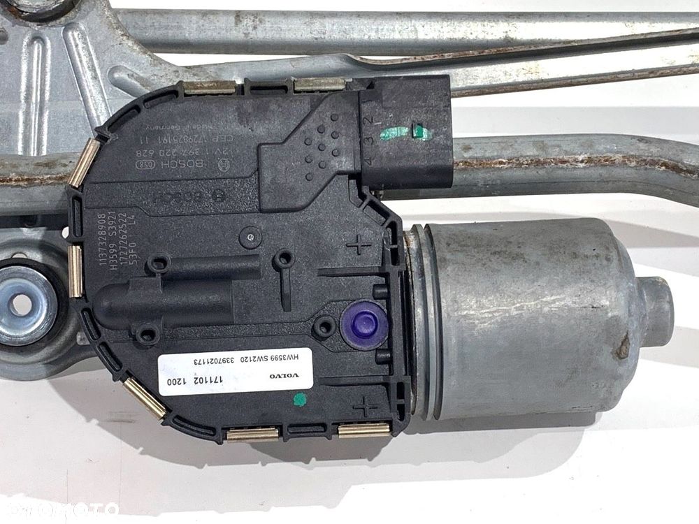 MECHANIZM WYCIERACZEK PRZÓD  VOLVO V60 I (155, 157) 2010 - 2018 2.0 D3 110 kW [150 KM] olej - 3