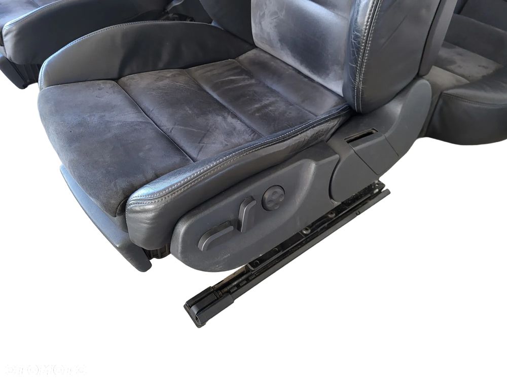 AUDI A6 C6 LIFT FOTELE PRZÓD KANAPA ALKANTARA BOCZKI PAMIEĆ ELEKTRYCZNE - 10