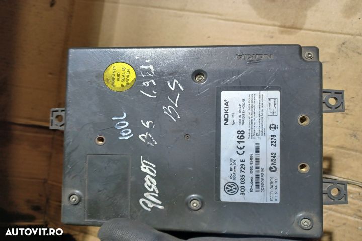 Modul Bluetooth 3C0035729E Volkswagen VW Passat B6 [2005 - 2010] wago - 3