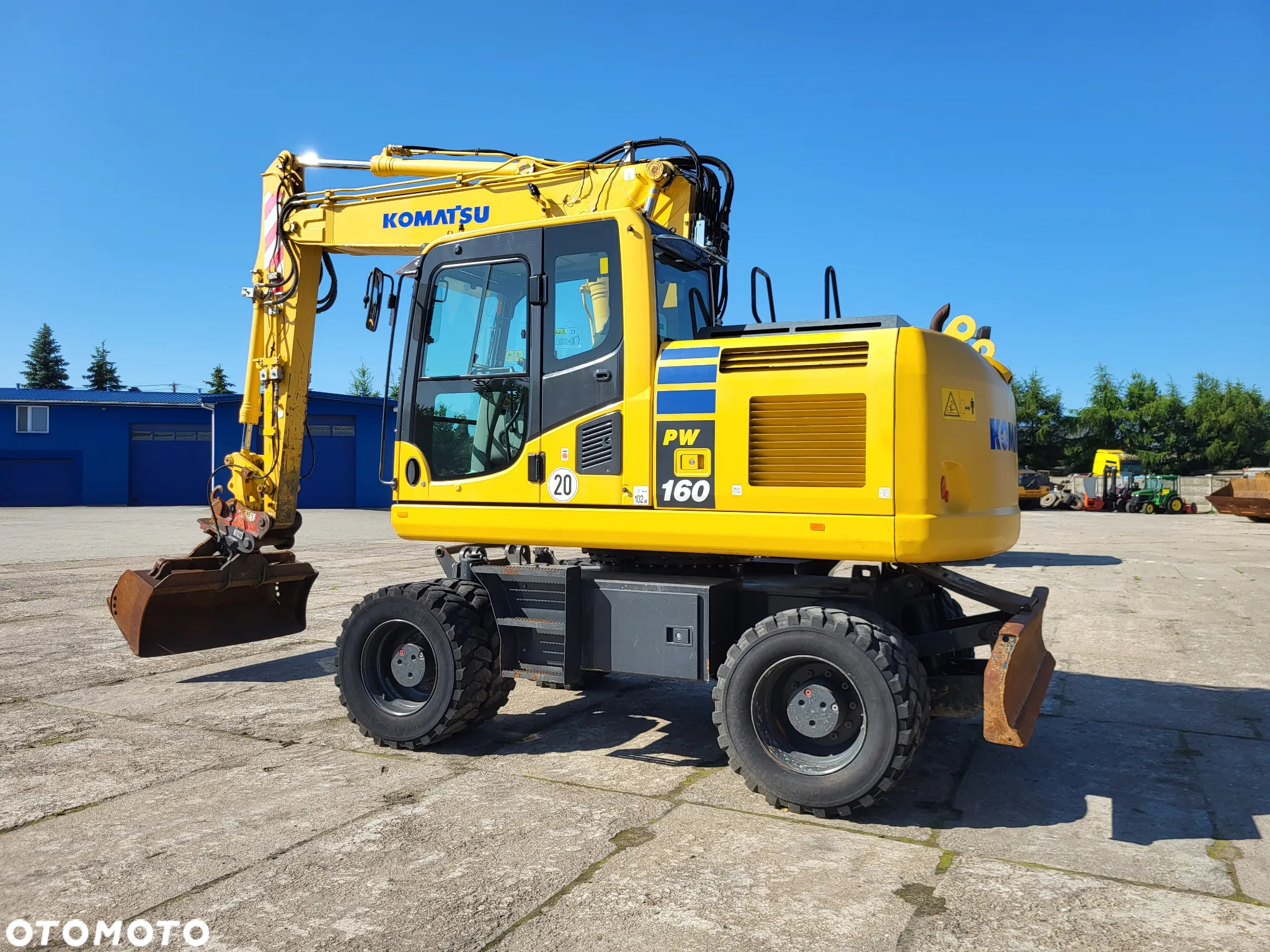 Komatsu PW 160 -10 spr z Niemiec - 8