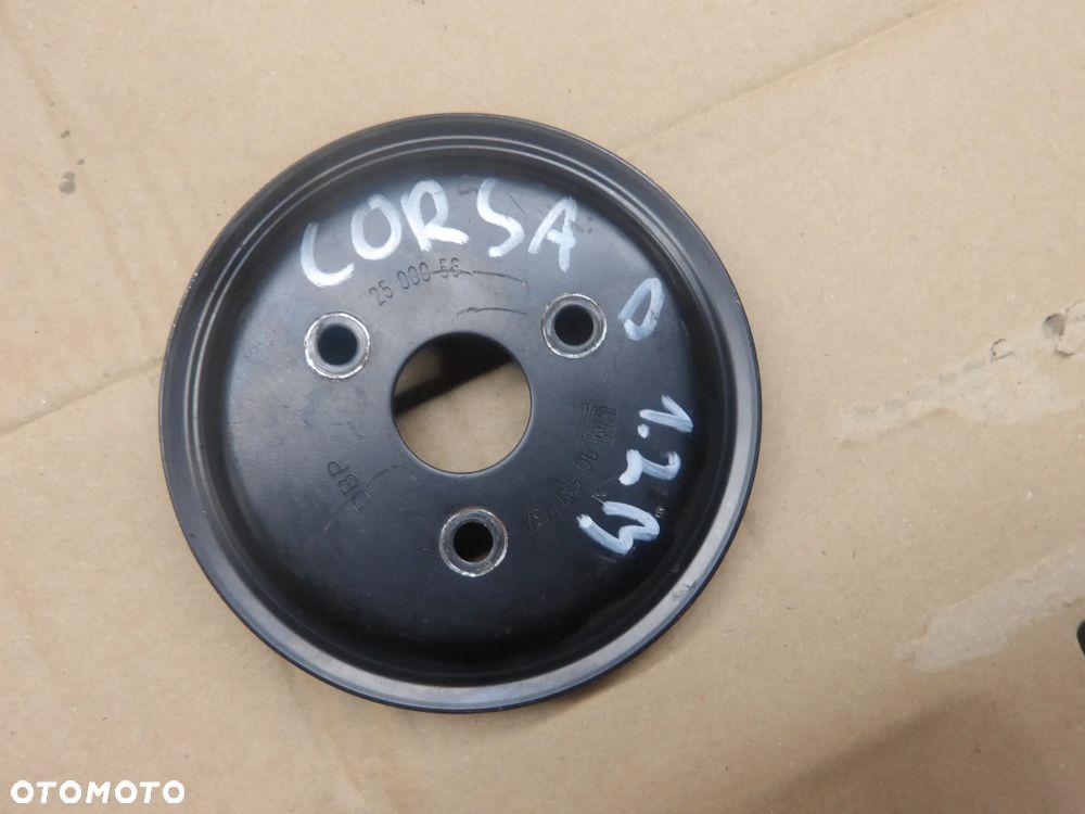 OPEL CORSA D 3D 06-10 KOŁO PASOWE POMPY WODY 90531737 - 1
