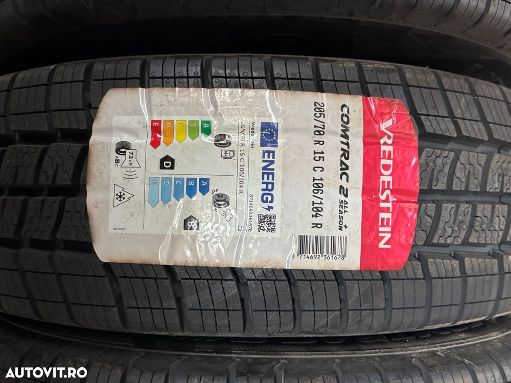 Vând 4 anvelope 205/70/15c vredestein allseason noi - 3