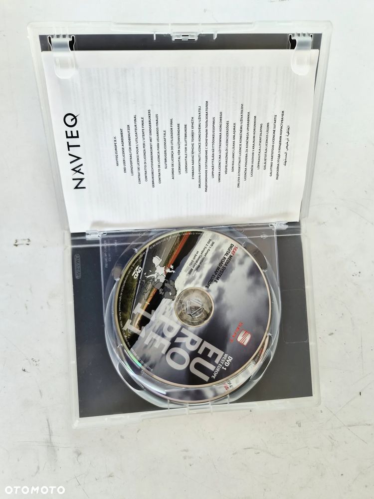 Płyty Płyta Mapy Mapa DVD EUROPE 11 SEAT Zestaw 3R0051884B - 2