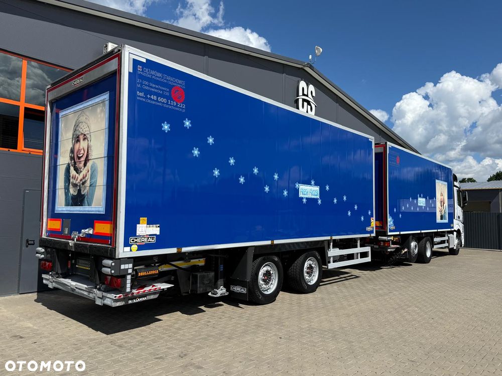 Mercedes-Benz Actros 2545 Zestaw przejazdowy chłodnia tandem 36 Epal // Świeżo z Niemiec !! - 6