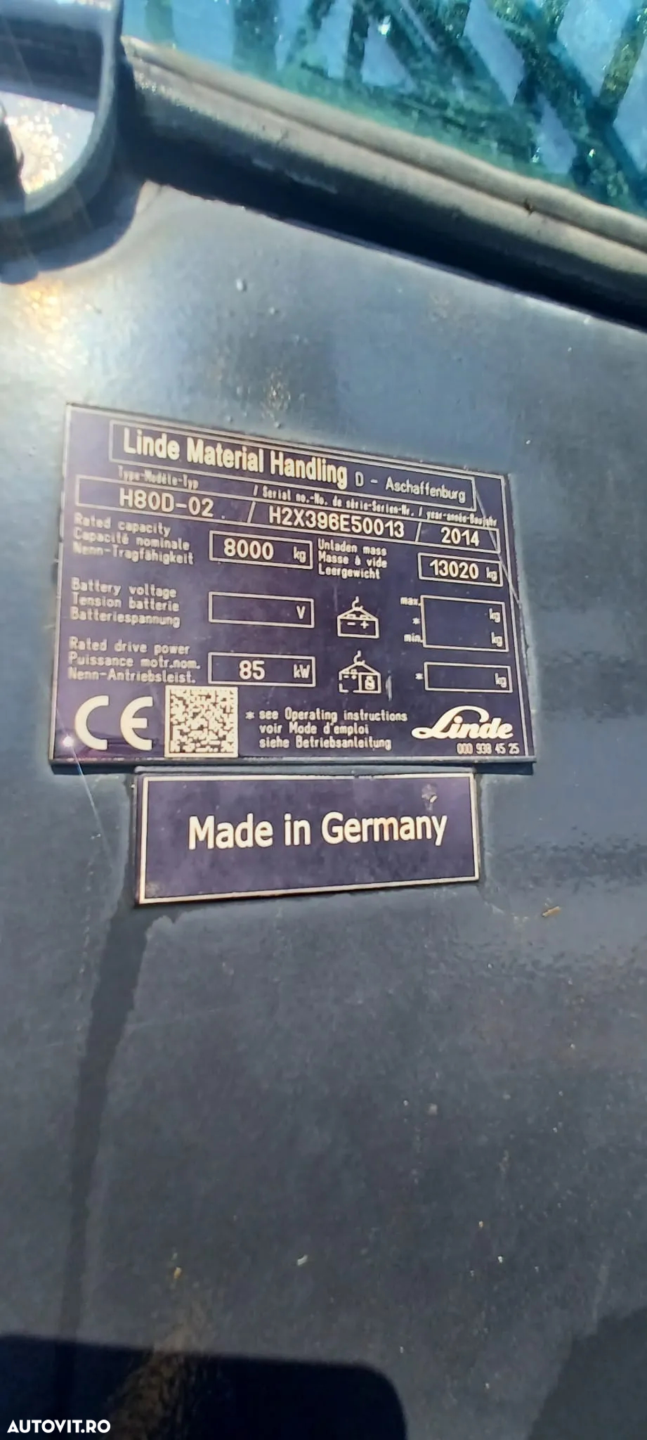 Alta Motostivuitor LINDE H80 - 6