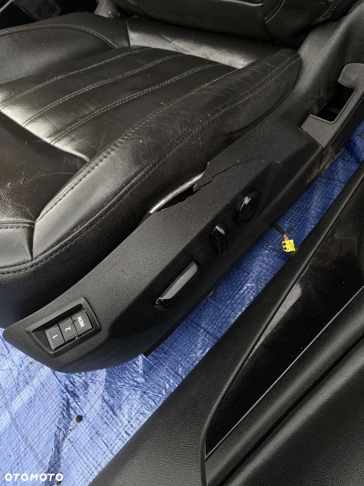 FOTEL FOTELE KANAPA BOCZKI PODŁOKIETNIK TUNEL WNĘTRZE KOMPLET CZARNE SKÓRY ELEKTRYKA PAMIĘĆ OPEL INSIGNIA A SEDAN HATCHBACK KOMBI 2009-  EUROPA - 14