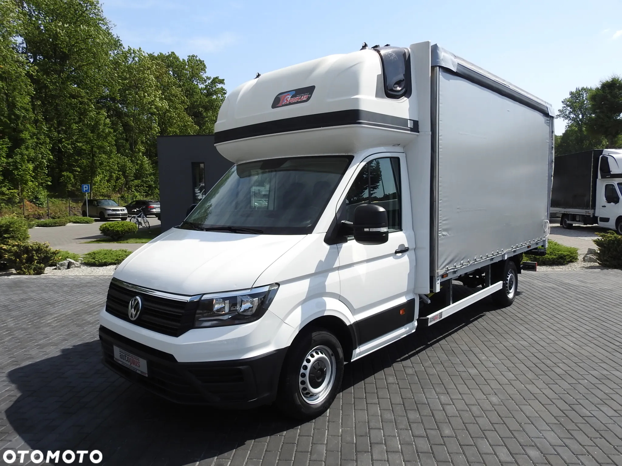 Volkswagen CRAFTER PLANDEKA WINDA 8 PALET WEBASTO TEMPOMAT 180KM [ 032919 ] - 20