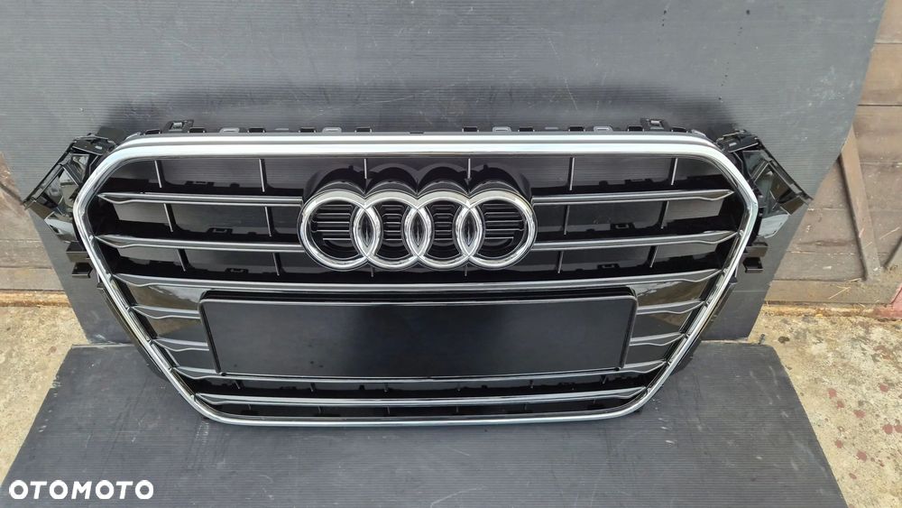 Atrapa Chłodnicy Grill Audi A4 B8 Lift 11-15 S-Line OE 8K0853651E F - 4
