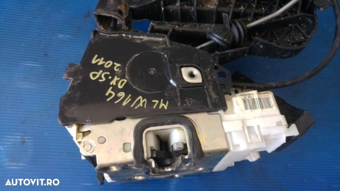 broasca iala cu maner exterior usa dreapta spate mercedes m-class ml 350 4matic w164 2011 1697302235 - 2