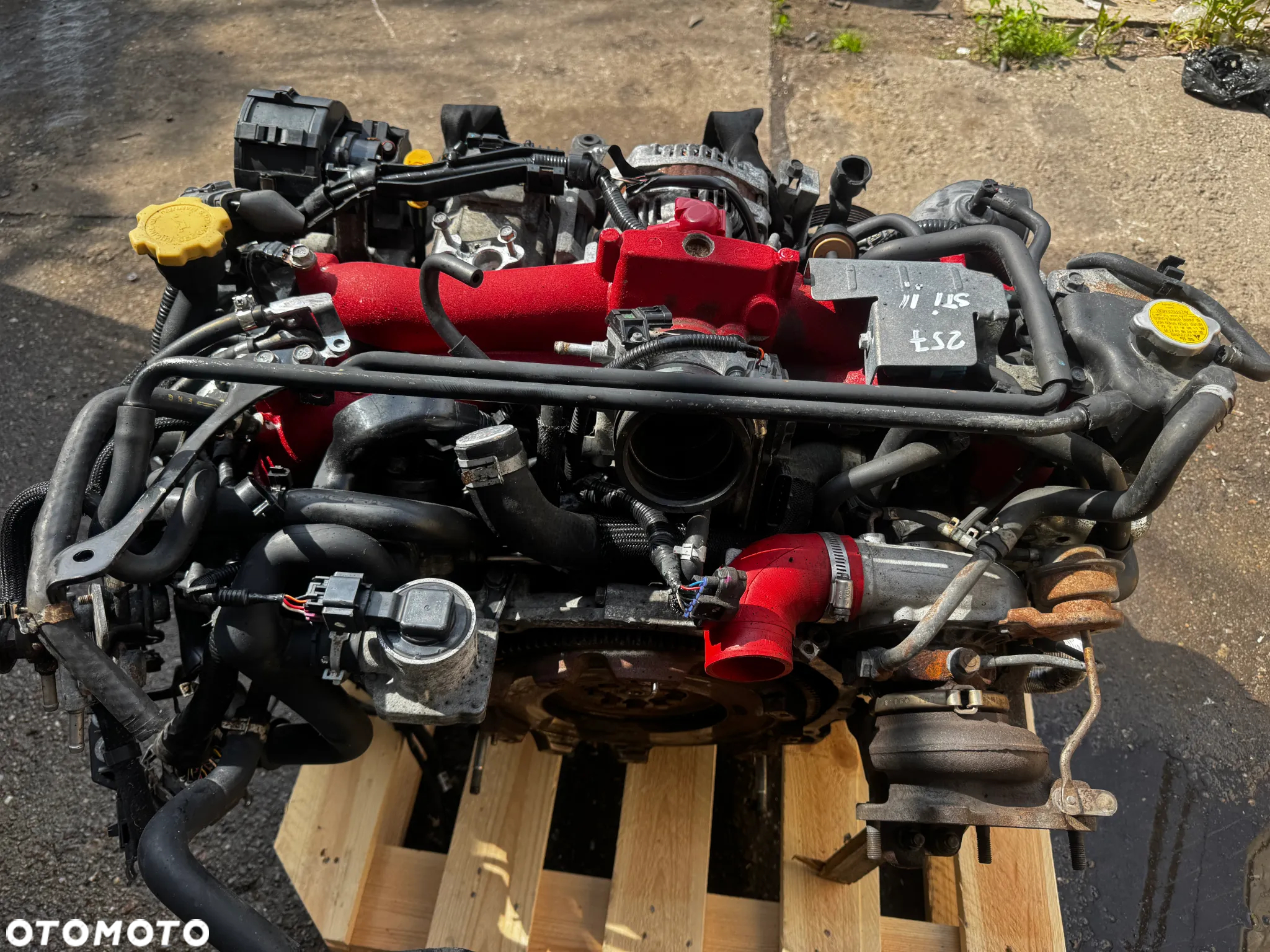 silnik ej257 2.5t subaru sti impreza kompletny - 9
