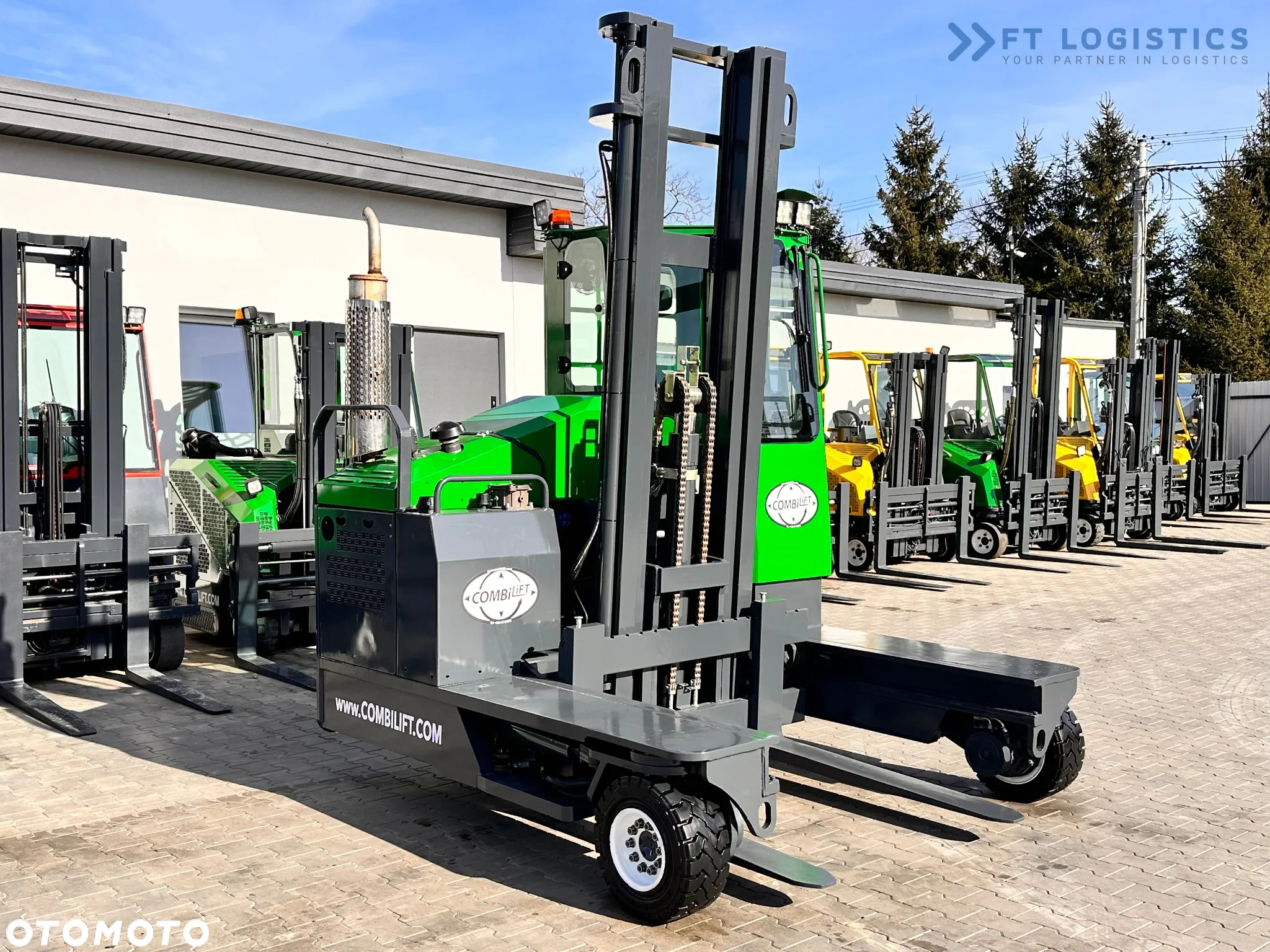 Combilift C4000 / LPG / DUPLEX / 4500MM / WOLNY SKOK / JAK NOWY - 8