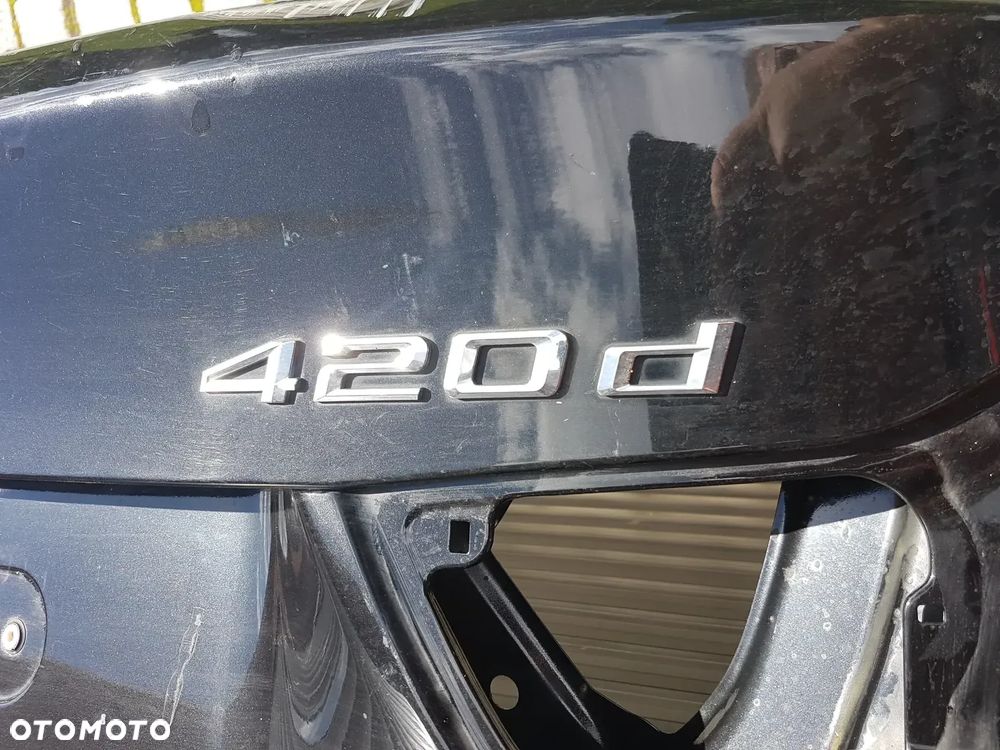 BMW 4 F36 KLAPA TYLNA TYL - 4