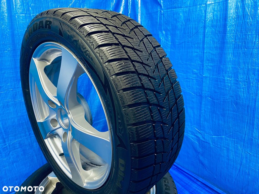 KOŁA KOŁO 17 FELGA ALUMINIOWE ALUSY FELGA 17" x 7J  5X120 ; 67,1mm ET41 KOMPLET ; OPONY ZIMA ZIMOWE ; OPEL INSIGNIA A ; DEZENT ORYGINAŁ - 9
