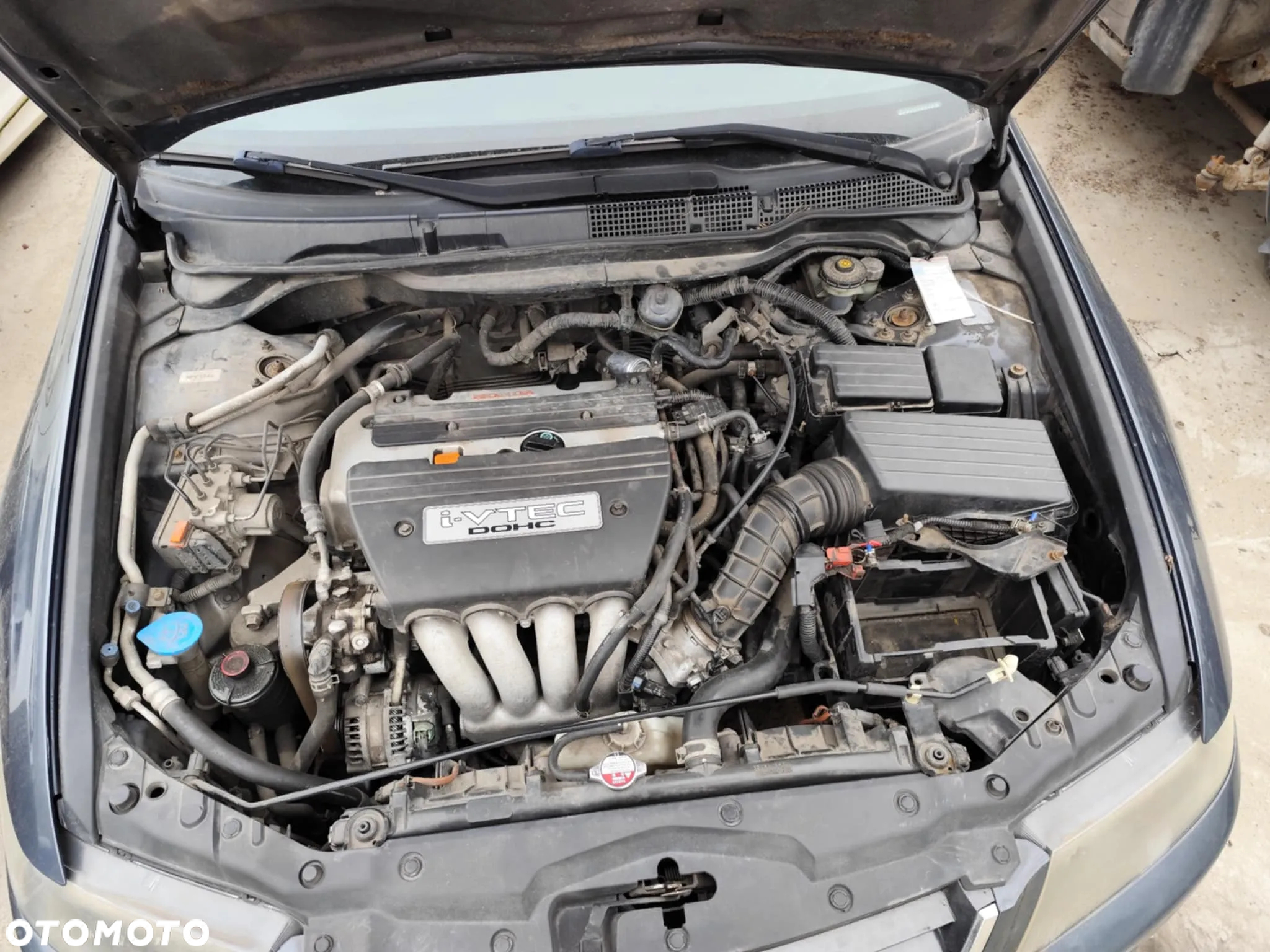 honda accord VII silnik 2.0 k20a6 skrzynia sanki belka przód tył wahacz zacisk zwrotnica - 2