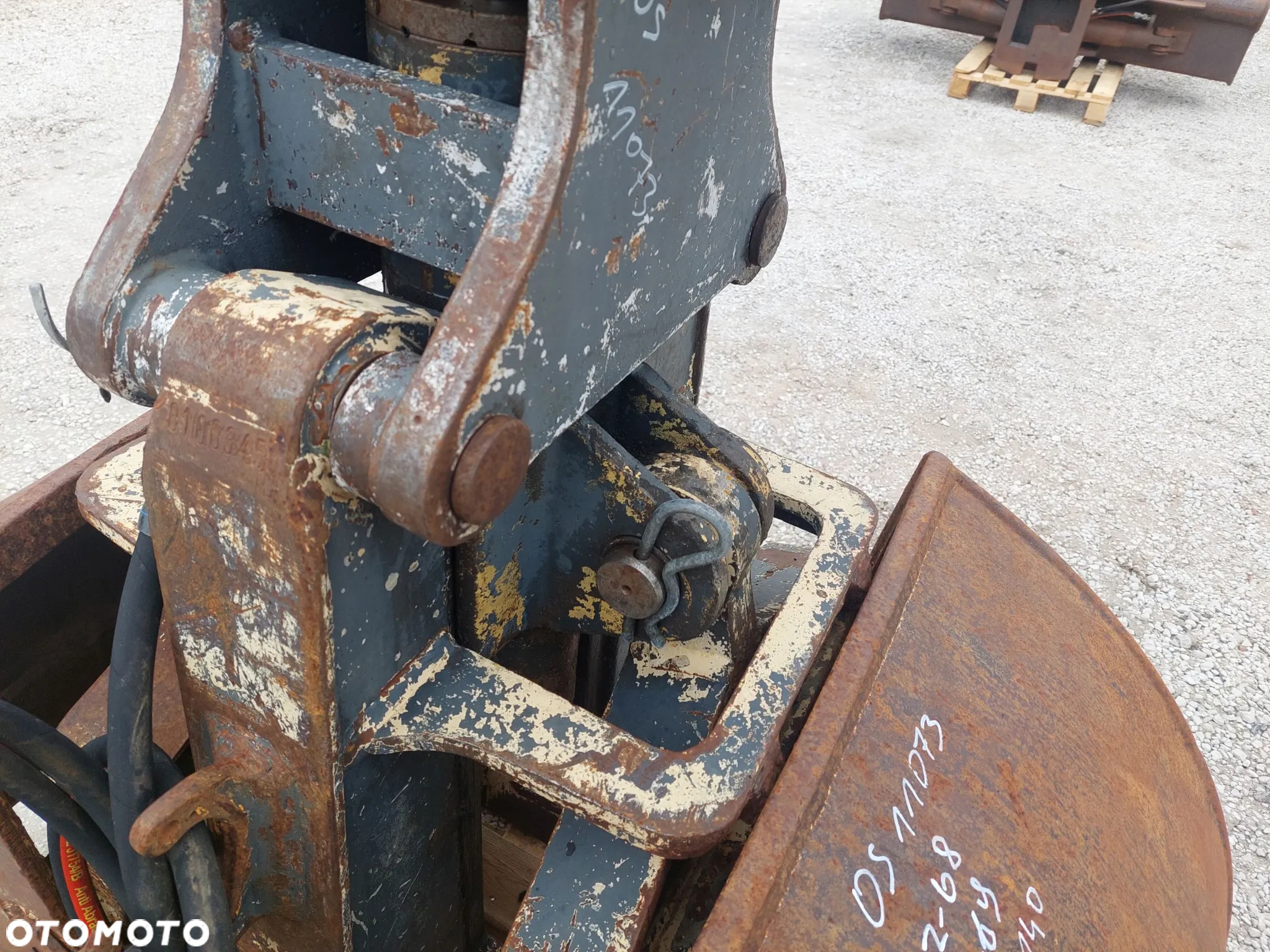 Łyżka chwytakowa, chwytak obrotowy rotor rotator koparki na szybkozłącze Nado SK 15 20 Komatsu PW PC 130 138 140 148 160 180 210 - 11