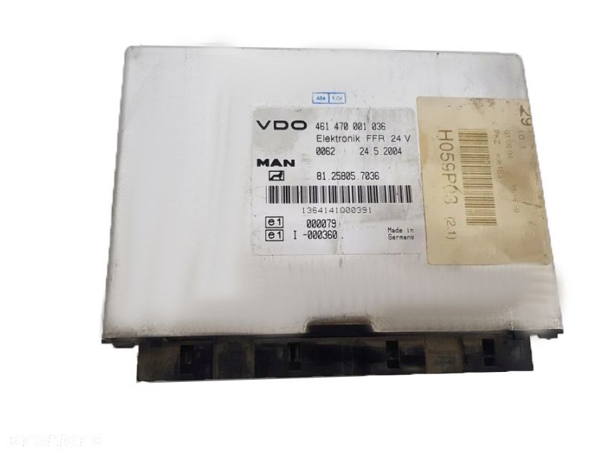 STEROWNIK ELEKTRONIK FFR MAN TGA TGL 81.25805.7036 - 1