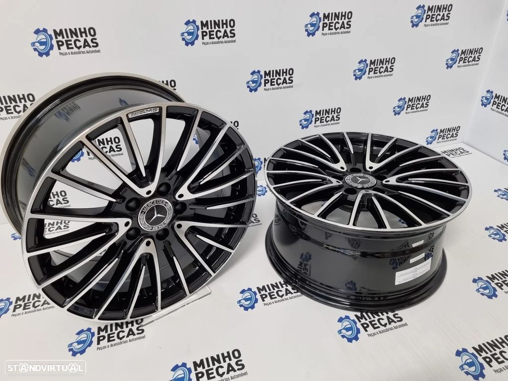 Jantes Mercedes CLS 53 (C257) em 18 Preto Polido - 6