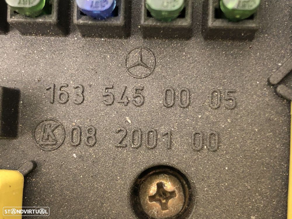 Caixa de fusíveis MERCEDES-BENZ M-CLASS (W163) ML 320 1998 - 2002 Ref. 163545000... - 5