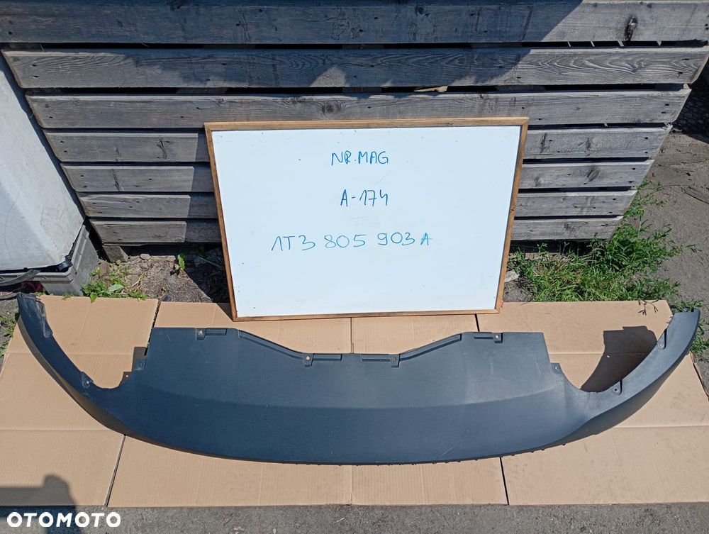 SPOILER DOKŁADKA ZDERZAK PRZÓD VW ID BUZZ 1T3805903A