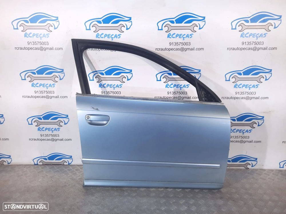 PORTA PORTAS FRENTE FRONTAL DIREITA AUDI A4 B7 S LINE 8E0831052L FECHO ELEVADOR MOTOR PUXADOR VIDRO - 1