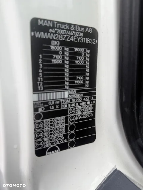 MAN TGM 18.290 Kontener - Izoterma 20palet - 17