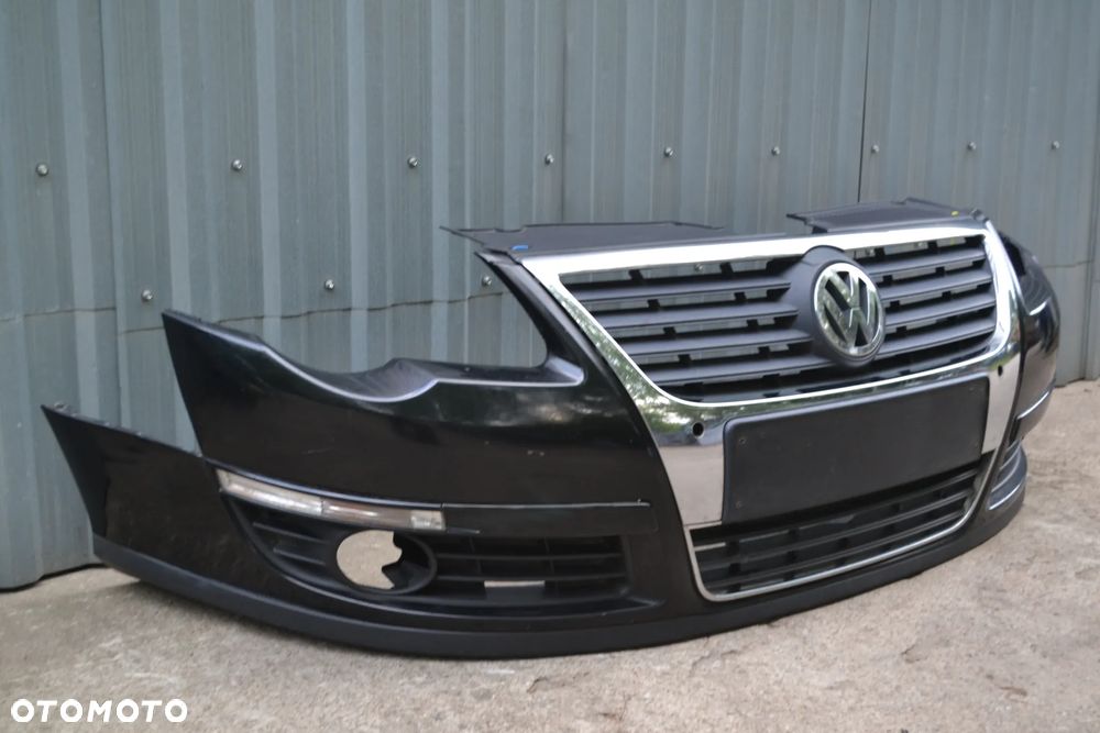 VW PASSAT B6 ZDERZAK PRZÓD PRZEDNI LC9X POMORSKIE - 2