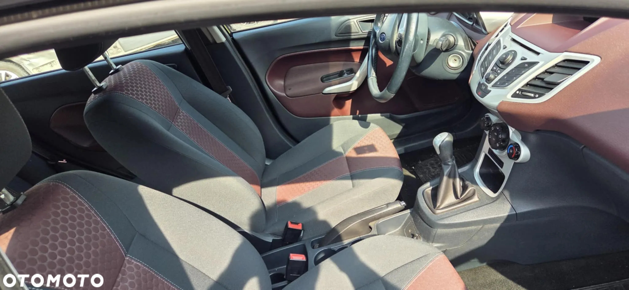 FORD FIESTA MK7 D9 drzwi lewy tył komplet - 8