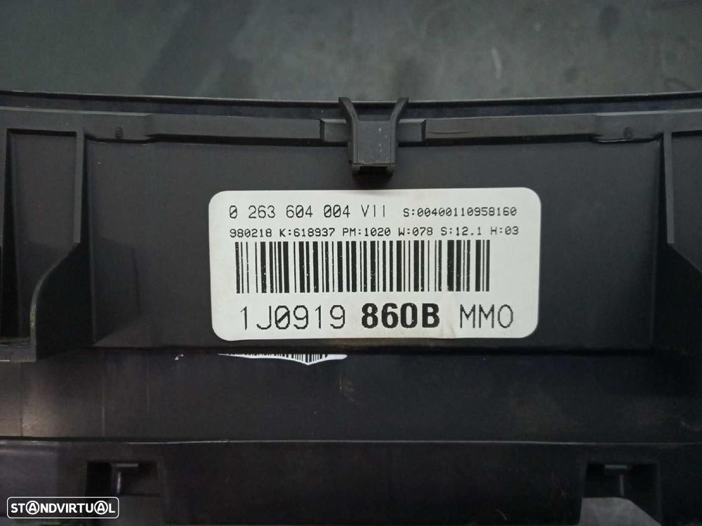 QUADRANTE VOLKSWAGEN GOLF IV 2000 -1J0919860B - 3