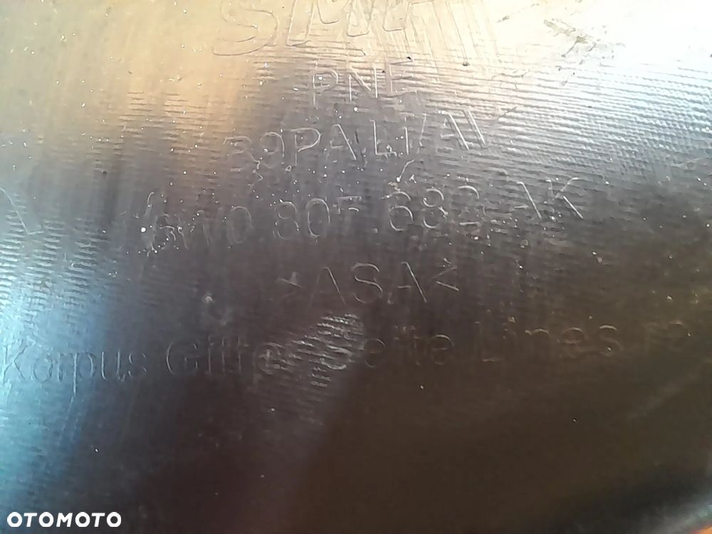 AUDI A4 B9 LIFT KRATKA ZAŚLEPKA ZDERZAKA PRAWA 8W0807682AK - 5