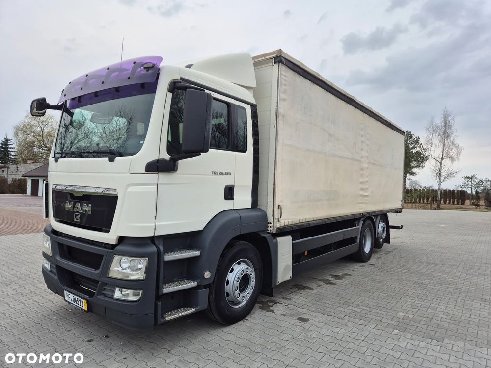 MAN TGS 26.320 6X2 skrętna oś - 1