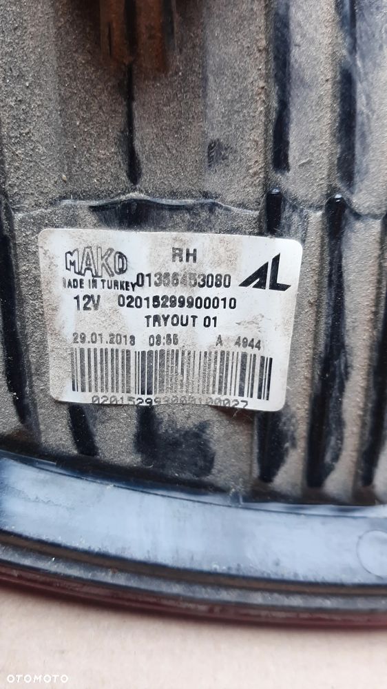 Lampa Ducato Boxer Jumper 2006- prawa OE - 3