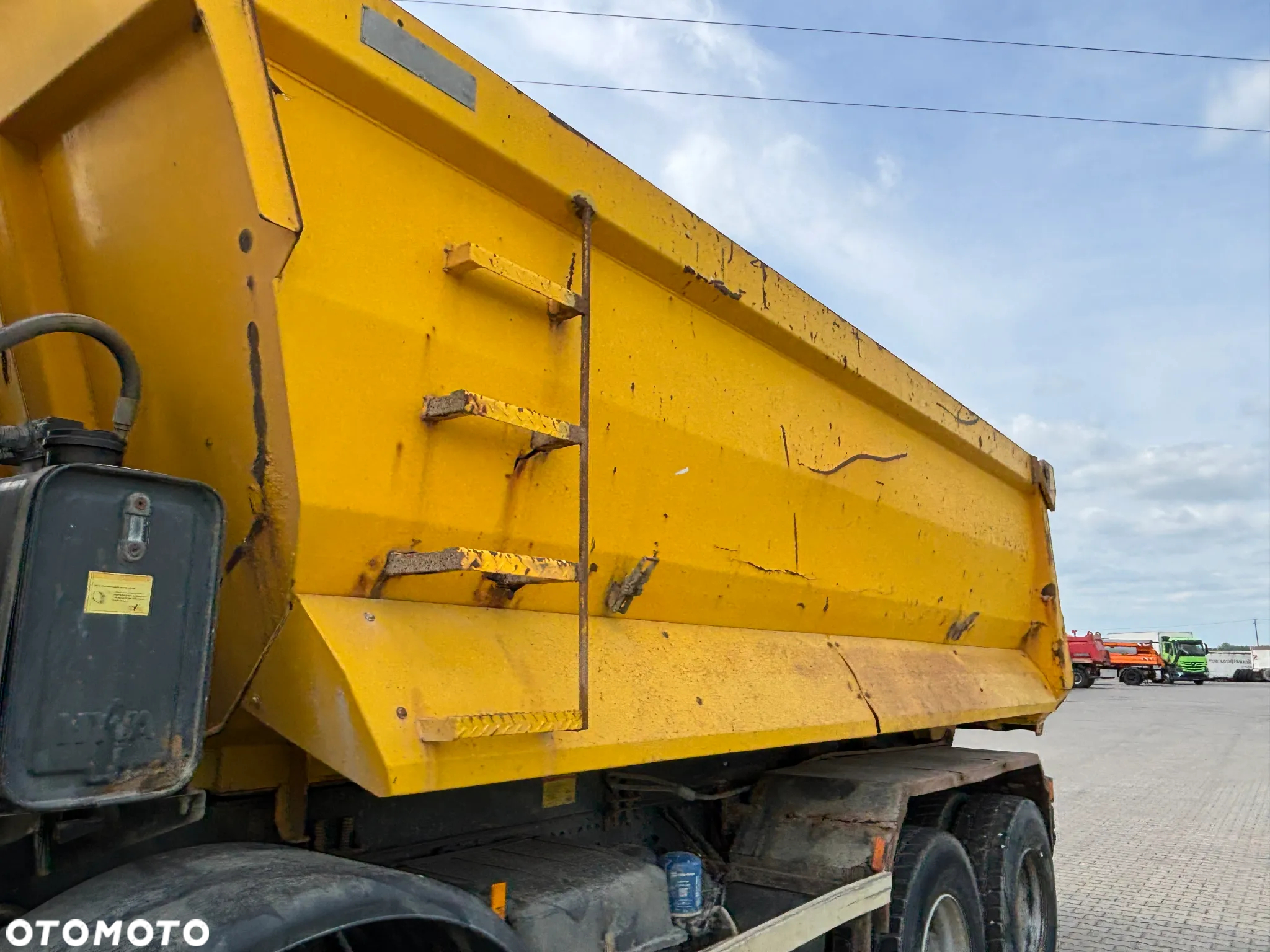 Mercedes-Benz ACTOROS 4144, skrzynia EPS, napęd 8x8 ,  wywrotka , wersja wzmocniona 5 piór tył, wywrotka , mulda , - 11
