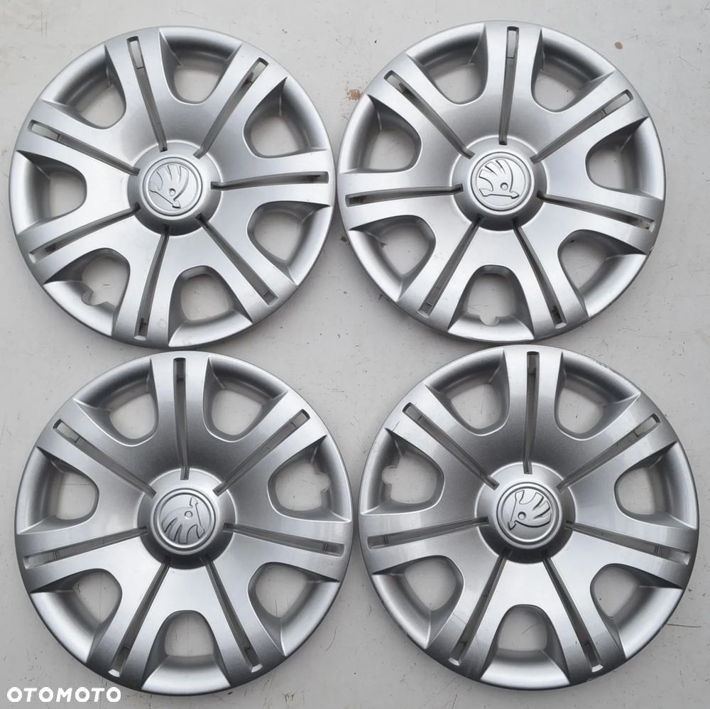 ORYGINALNE KOŁPAKI OEM SKODA 14 CALI x4szt. K-695 - 1