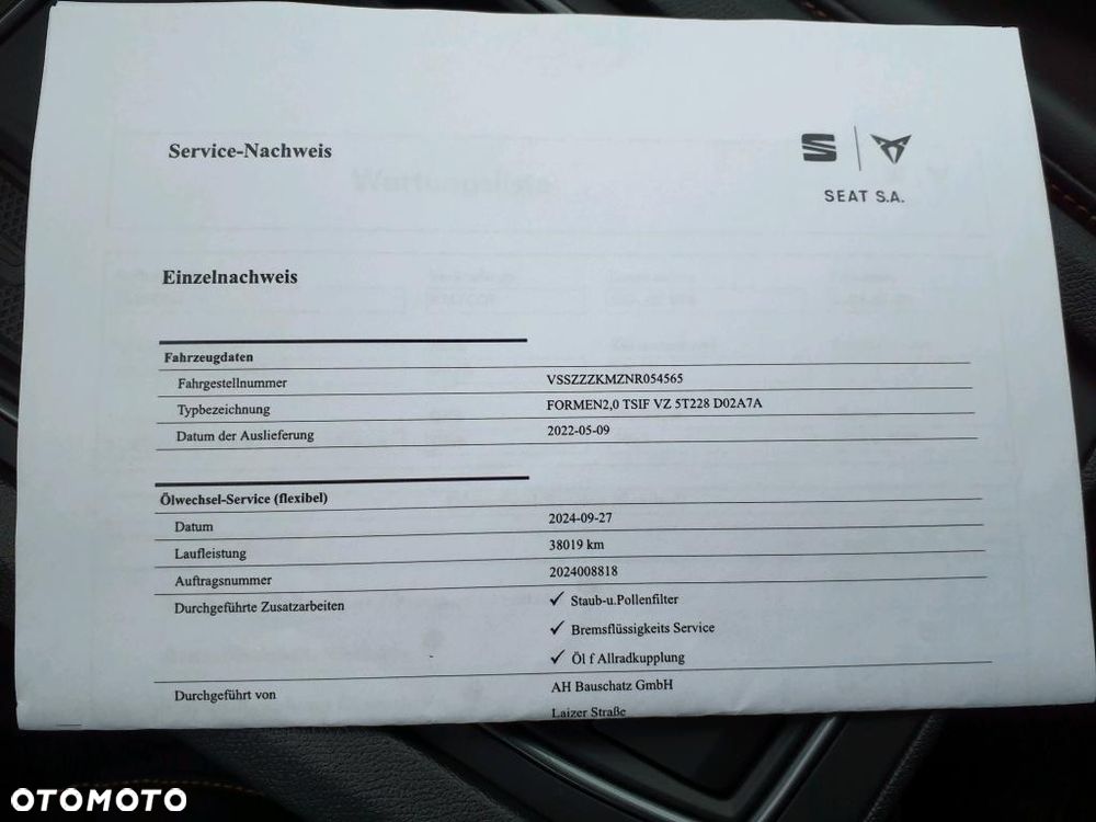 Cupra Formentor 2.0 TSI 4Drive VZ DSG - 13